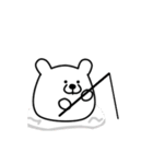 MIMI is a white bear（個別スタンプ：14）