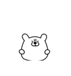 MIMI is a white bear（個別スタンプ：16）