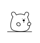 MIMI is a white bear（個別スタンプ：23）