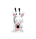 UGLY ZOO-UGLY RABBIT（個別スタンプ：7）