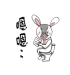 UGLY ZOO-UGLY RABBIT（個別スタンプ：9）