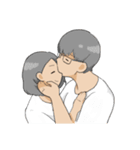 PDA Couple（個別スタンプ：34）