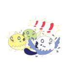 Ball Budgerigar（個別スタンプ：35）