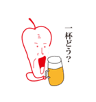 あっぷるまん！（個別スタンプ：3）