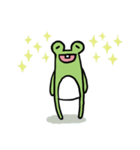 A clever frog A-JEOU（個別スタンプ：3）