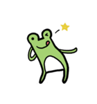 A clever frog A-JEOU（個別スタンプ：4）