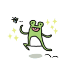 A clever frog A-JEOU（個別スタンプ：12）