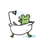 A clever frog A-JEOU（個別スタンプ：31）