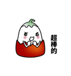 soft boiled egg with tomato（個別スタンプ：5）