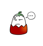 soft boiled egg with tomato（個別スタンプ：7）