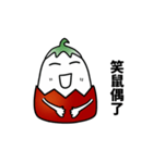 soft boiled egg with tomato（個別スタンプ：12）