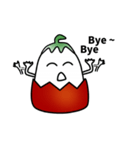 soft boiled egg with tomato（個別スタンプ：31）