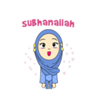 Cute Hijab（個別スタンプ：4）