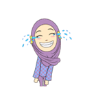 Cute Hijab（個別スタンプ：22）