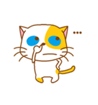 The orange ＆ white cat（個別スタンプ：8）