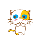 The orange ＆ white cat（個別スタンプ：10）