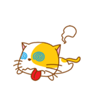 The orange ＆ white cat（個別スタンプ：15）