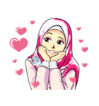 Hijab Raihana（個別スタンプ：21）