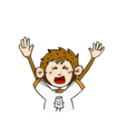 Naughty Satoimo Monkey（個別スタンプ：22）