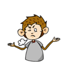 Naughty Satoimo Monkey（個別スタンプ：27）
