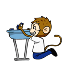Naughty Satoimo Monkey（個別スタンプ：33）