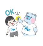 Oic bear ＆ family（個別スタンプ：3）