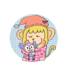 Miss Monkey and Mr. Monkey（個別スタンプ：17）