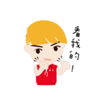 Blond little boy（個別スタンプ：3）