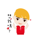 Blond little boy（個別スタンプ：6）