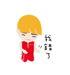 Blond little boy（個別スタンプ：7）