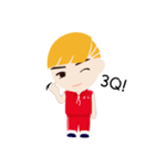 Blond little boy（個別スタンプ：10）