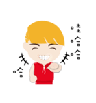 Blond little boy（個別スタンプ：27）