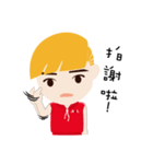 Blond little boy（個別スタンプ：30）