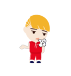 Blond little boy（個別スタンプ：40）