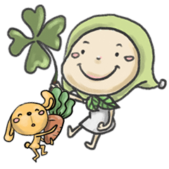 [LINEスタンプ] Miss Midolly talking about travel plan.