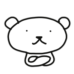 [LINEスタンプ] シロクマのあいうえお