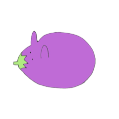[LINEスタンプ] ナスの一言