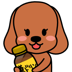 [LINEスタンプ] やんちゃなわんこ くぅちゃん