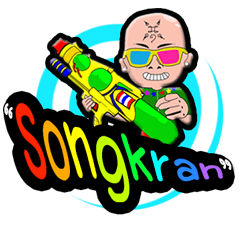 [LINEスタンプ] Songkran Thailand