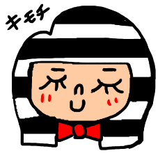 [LINEスタンプ] しましまガールのいろんな気持ち