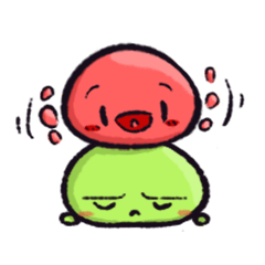[LINEスタンプ] Dango Duo