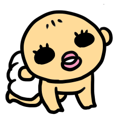 [LINEスタンプ] ベビちゃん BASIC