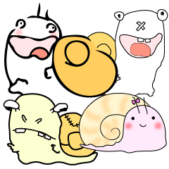 [LINEスタンプ] 伝でん無視むし