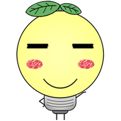 [LINEスタンプ] Little Light Bulb