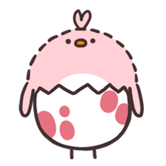 [LINEスタンプ] It's not a chick！OBO！