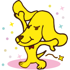 [LINEスタンプ] Dachshund family , happy yo ~