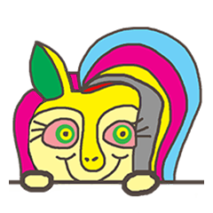 [LINEスタンプ] MINA COLORFUL