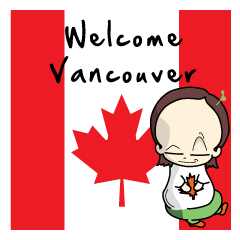 [LINEスタンプ] Vancouver Canada 5