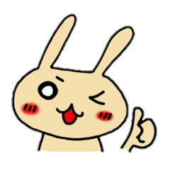 [LINEスタンプ] うさぴょんぴょん