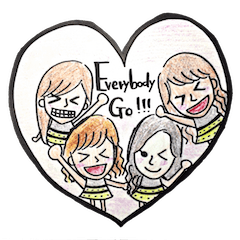 [LINEスタンプ] 凸凹凸凹-ルリロリ- すたんぷ！